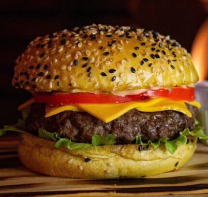 SCHEZWAN BURGER